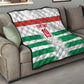 Custom Morocco Football Quilt Road To Football Glory - African Pride