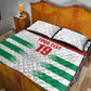 Custom Morocco Football Quilt Bed Set Road To Football Glory - African Pride