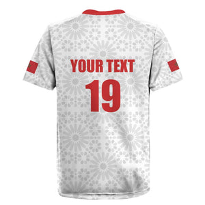 Custom Morocco Football Rugby Jersey Road To Football Glory - African Pride