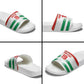 Custom Morocco Football Slide Sandals Road To Football Glory - African Pride