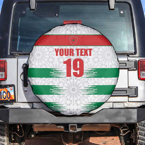 Custom Morocco Football Spare Tire Cover Road To Football Glory - African Pride