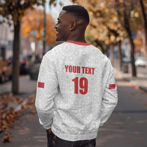 Custom Morocco Football Sweatshirt Road To Football Glory - African Pride