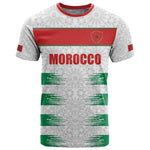 Custom Morocco Football T shirt Road To Football Glory - African Pride