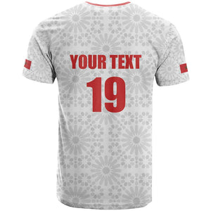 Custom Morocco Football T shirt Road To Football Glory - African Pride