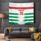 Custom Morocco Football Tapestry Road To Football Glory - African Pride