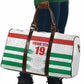 Custom Morocco Football Travel Bag Road To Football Glory - African Pride