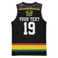 Custom World Football 2026 Ghana Basketball Jersey Black Star Adinkra Heritage Black Version