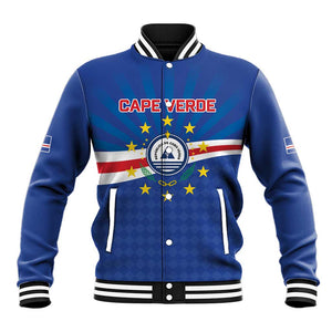 Cape Verde Football 2026 Baseball Jacket Historic First World Cup Appearance - African Pride