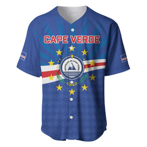 Cape Verde Football 2026 Baseball Jersey Historic First World Cup Appearance - African Pride