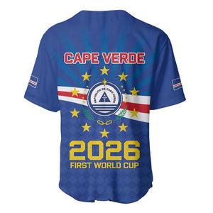 Cape Verde Football 2026 Baseball Jersey Historic First World Cup Appearance - African Pride