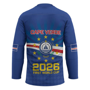 Cape Verde Football 2026 Hockey Jersey Historic First World Cup Appearance