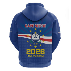 Cape Verde Football 2026 Hoodie Historic First World Cup Appearance - African Pride