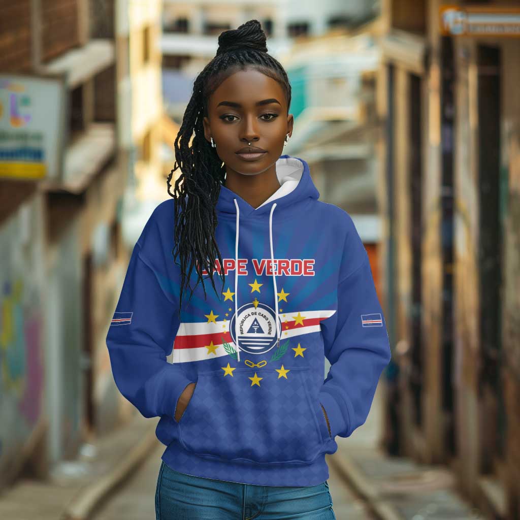 Cape Verde Football 2026 Hoodie Historic First World Cup Appearance - African Pride