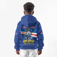 Cape Verde Football 2026 Kid Hoodie Historic First World Cup Appearance - African Pride