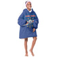 Cape Verde Football 2026 Kid Wearable Blanket Hoodie Historic First World Cup Appearance - African Pride