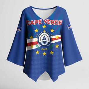 Cape Verde Football 2026 Kimono Sleeve Blouse Historic First World Cup Appearance
