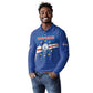 Cape Verde Football 2026 Long Sleeve Polo Shirt Historic First World Cup Appearance - African Pride