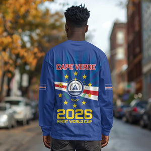 Cape Verde Football 2026 Long Sleeve Shirt Historic First World Cup Appearance - African Pride
