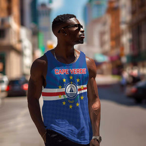 Cape Verde Football 2026 Men Tank Top Historic First World Cup Appearance - African Pride