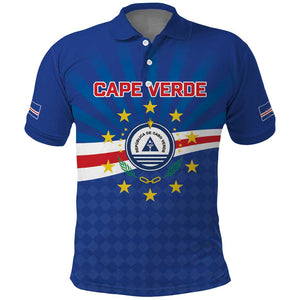 Cape Verde Football 2026 Polo Shirt Historic First World Cup Appearance - African Pride