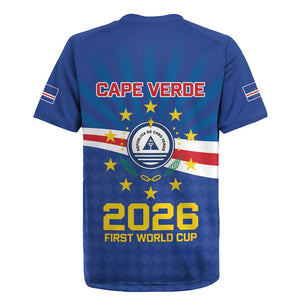 Cape Verde Football 2026 Rugby Jersey Historic First World Cup Appearance - African Pride