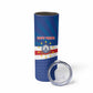 Cape Verde Football 2026 Skinny Tumbler Historic First World Cup Appearance - African Pride