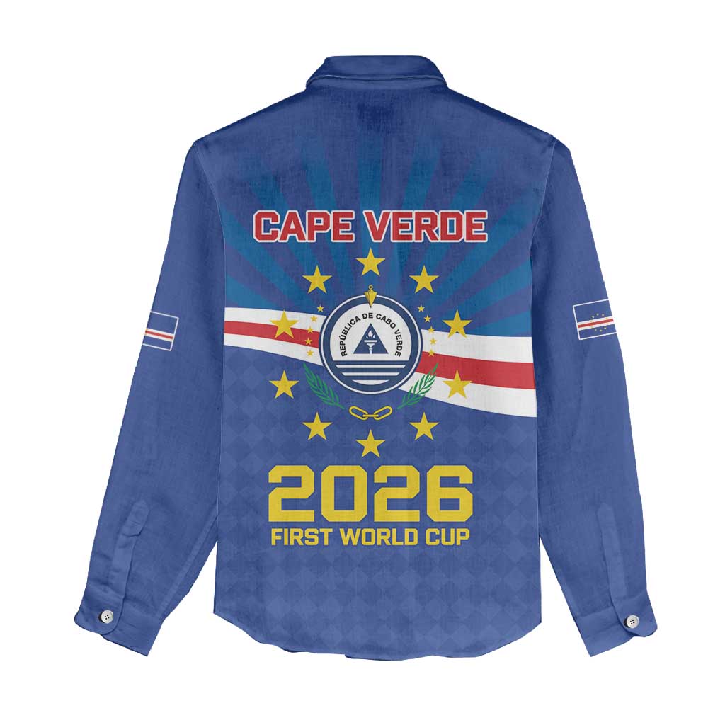 Cape Verde Football 2026 Women Casual Shirt Historic First World Cup Appearance - African Pride