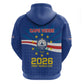 Cape Verde Football 2026 Zip Hoodie Historic First World Cup Appearance - African Pride