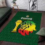 Senegal Football Champions Area Rug Lions of Teranga Rise