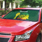Senegal Football Champions Auto Sun Shade Lions of Teranga Rise
