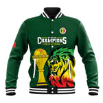 Senegal Football Champions Custom Baseball Jacket Lions of Teranga Rise