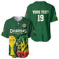 Senegal Football Champions Custom Baseball Jersey Lions of Teranga Rise