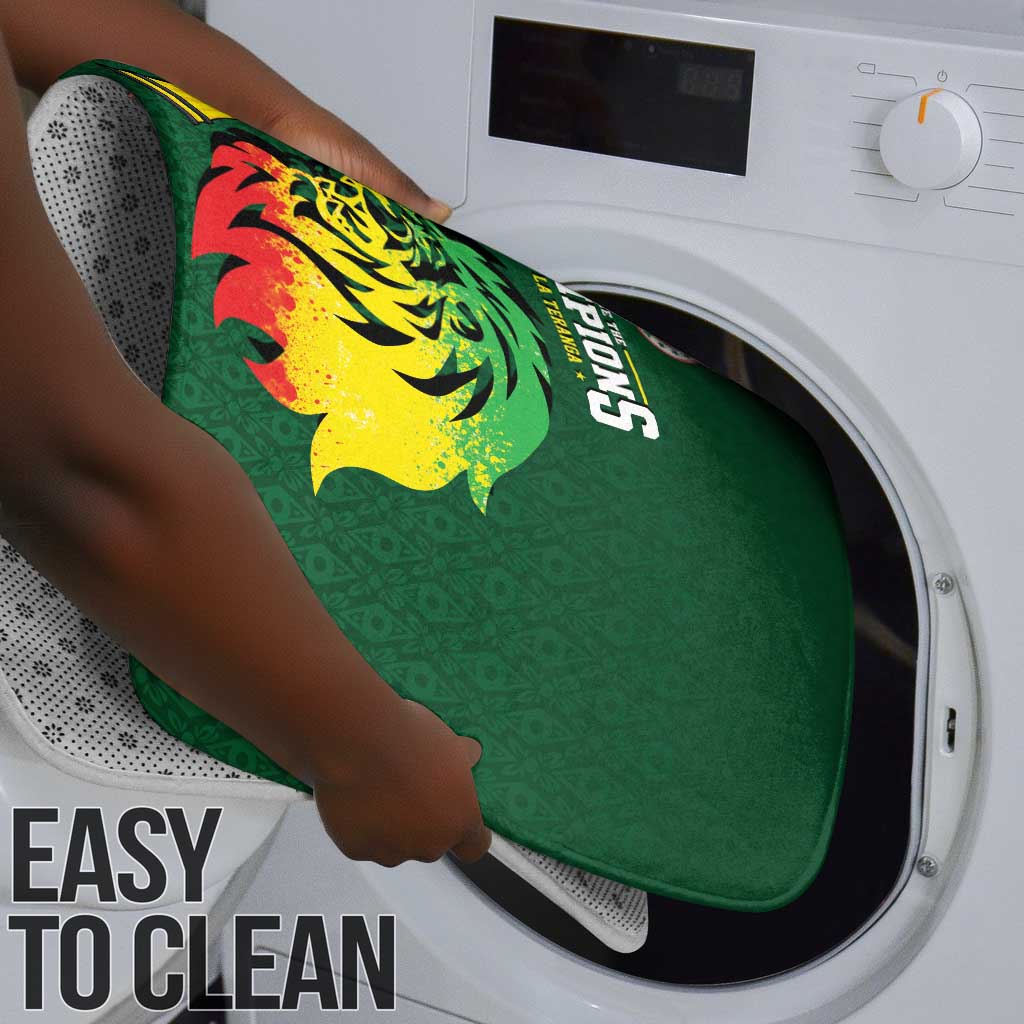 Senegal Football Champions Bathroom Set Lions of Teranga Rise