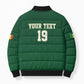 Senegal Football Champions Custom Bomber Puffer Jacket Lions of Teranga Rise