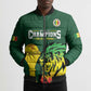 Senegal Football Champions Custom Bomber Puffer Jacket Lions of Teranga Rise