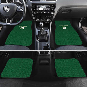Senegal Football Champions Custom Car Mats Lions of Teranga Rise
