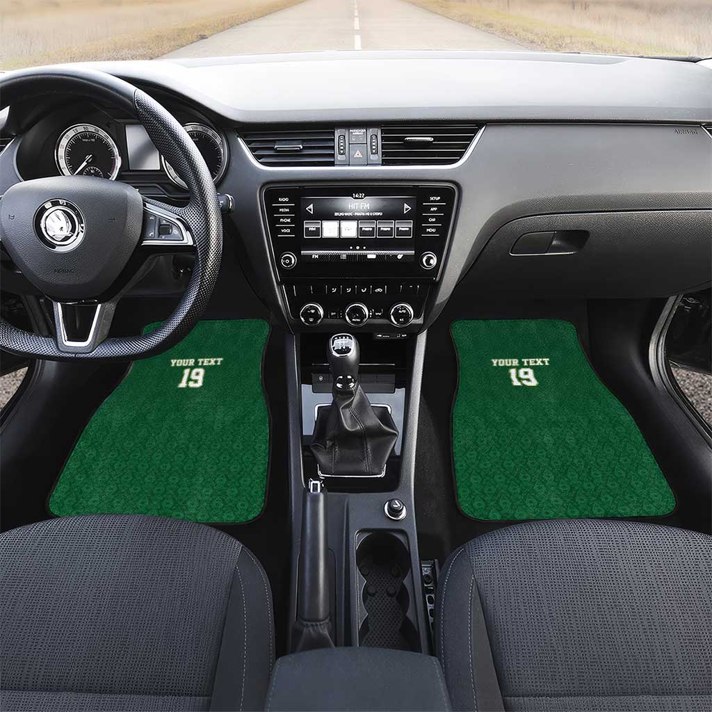 Senegal Football Champions Custom Car Mats Lions of Teranga Rise