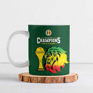 Senegal Football Champions Custom Ceramic Mug Lions of Teranga Rise