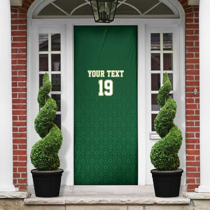 Senegal Football Champions Custom Door Cover Lions of Teranga Rise