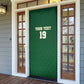 Senegal Football Champions Custom Door Cover Lions of Teranga Rise