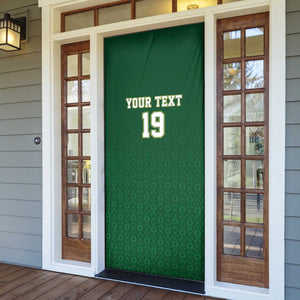 Senegal Football Champions Custom Door Cover Lions of Teranga Rise