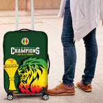 Senegal Football Champions Luggage Cover Lions of Teranga Rise