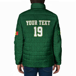 Senegal Football Champions Custom Padded Jacket Lions of Teranga Rise