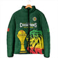 Senegal Football Champions Custom Padded Jacket Lions of Teranga Rise