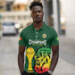 Senegal Football Champions Custom Polo Shirt Lions of Teranga Rise