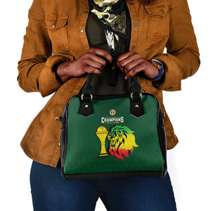 Senegal Football Champions Shoulder Handbag Lions of Teranga Rise