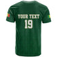 Senegal Football Champions Custom T shirt Lions of Teranga Rise