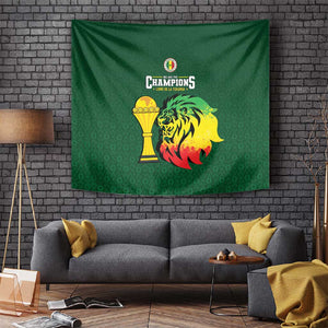 Senegal Football Champions Tapestry Lions of Teranga Rise