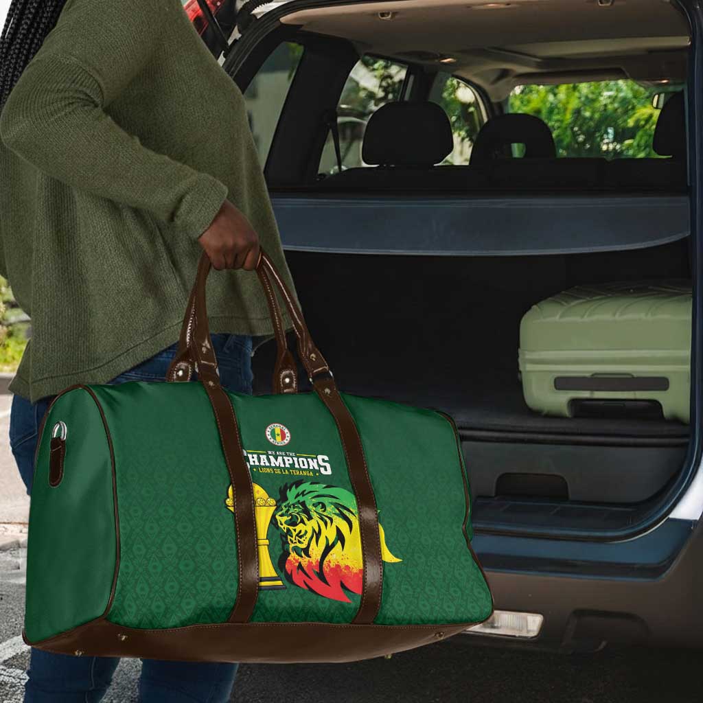 Senegal Football Champions Travel Bag Lions of Teranga Rise