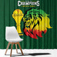 Senegal Football Champions Window Curtain Lions of Teranga Rise